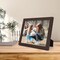 8.5x11 Picture Frame with Glass, Tabletop & Wall Horizontal or Vertical Display, 8 1/2 x 11 Photo Frame for Diploma, Documents (Brown, 1-Pack)